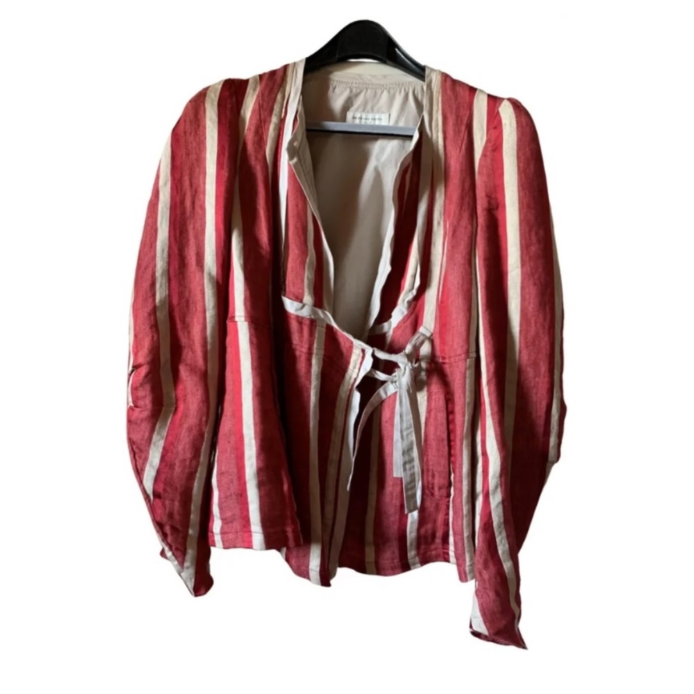 Dries Van Noten RED COTTON JACKET